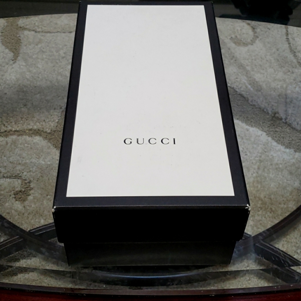 Gucci Black and White Branded Box